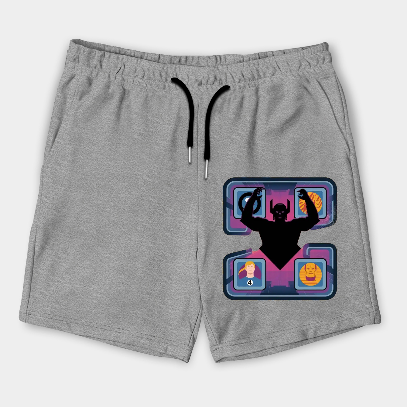 The Fantastic Four: First Steps Fantastic Four Versus Galactus Men's Shorts