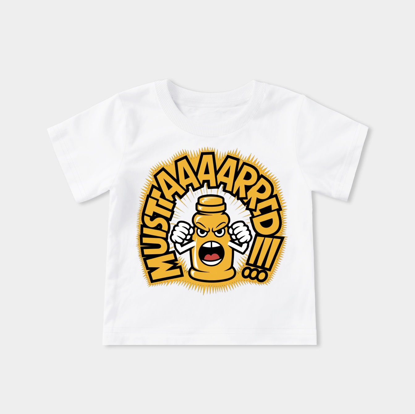 Mustard Scream Explosion Youth Classic T-Shirt