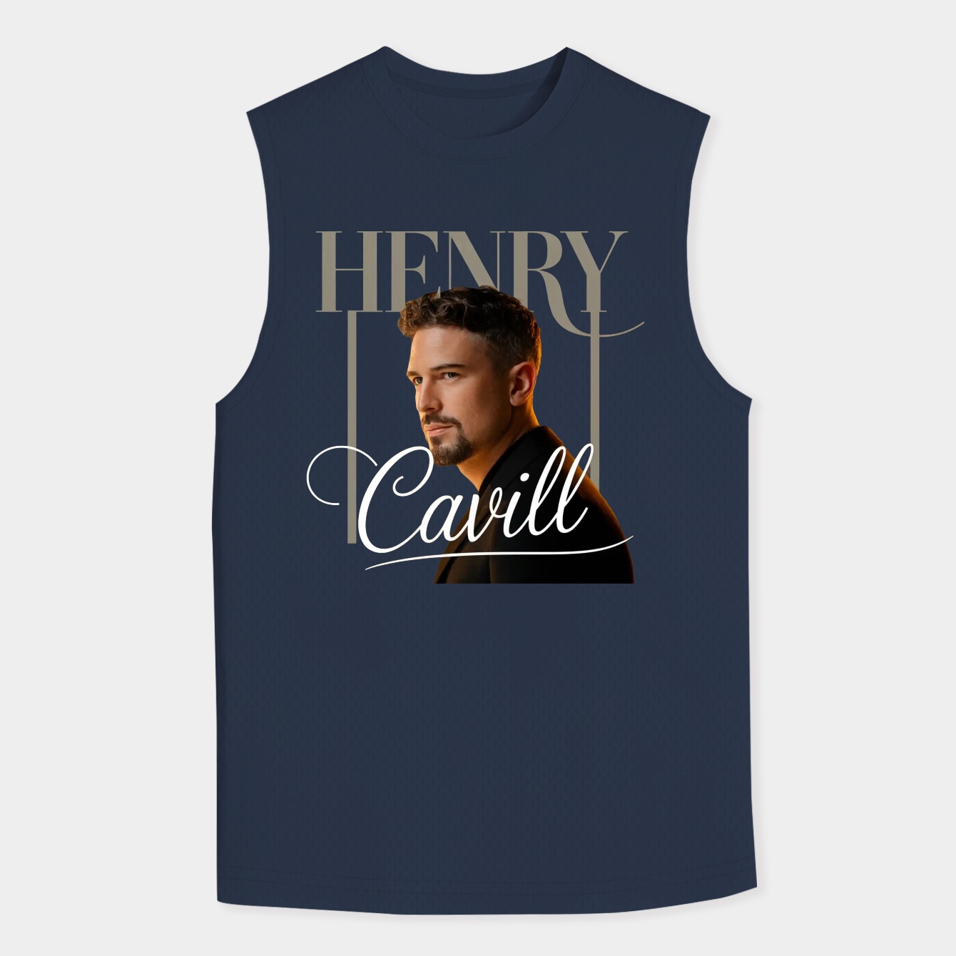 Henry Cavill Men's Big & Tall Tank Top