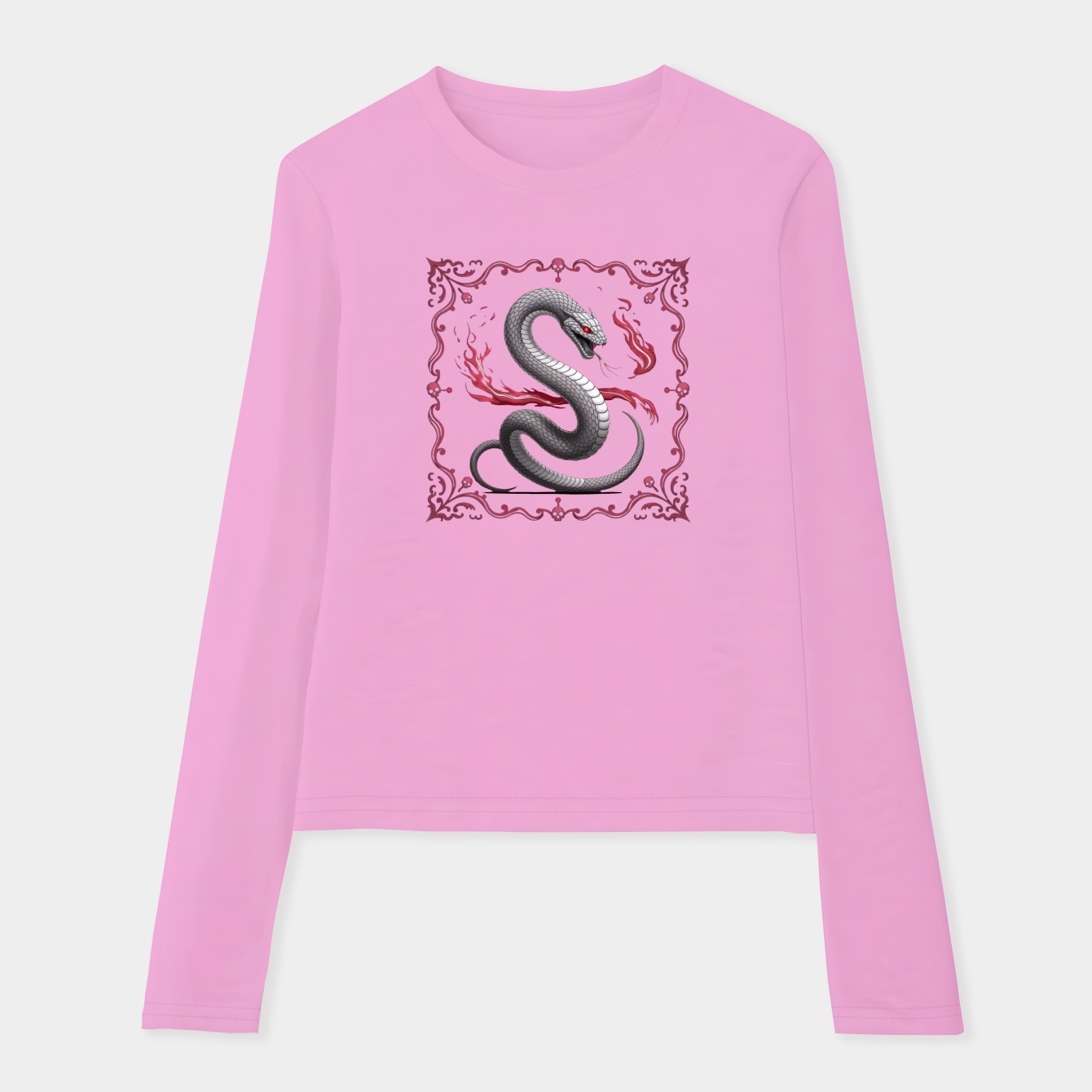 Gothic Serpent Women's Soft Long Sleeve T-Shirt