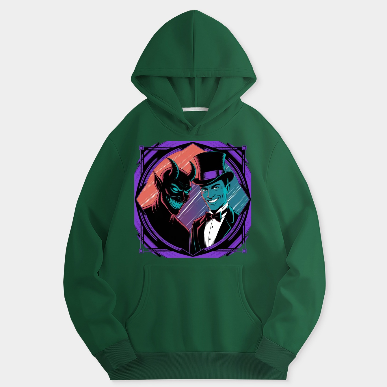 Alastor and His Shadow - Hazbin Hotel Women's Hoodie