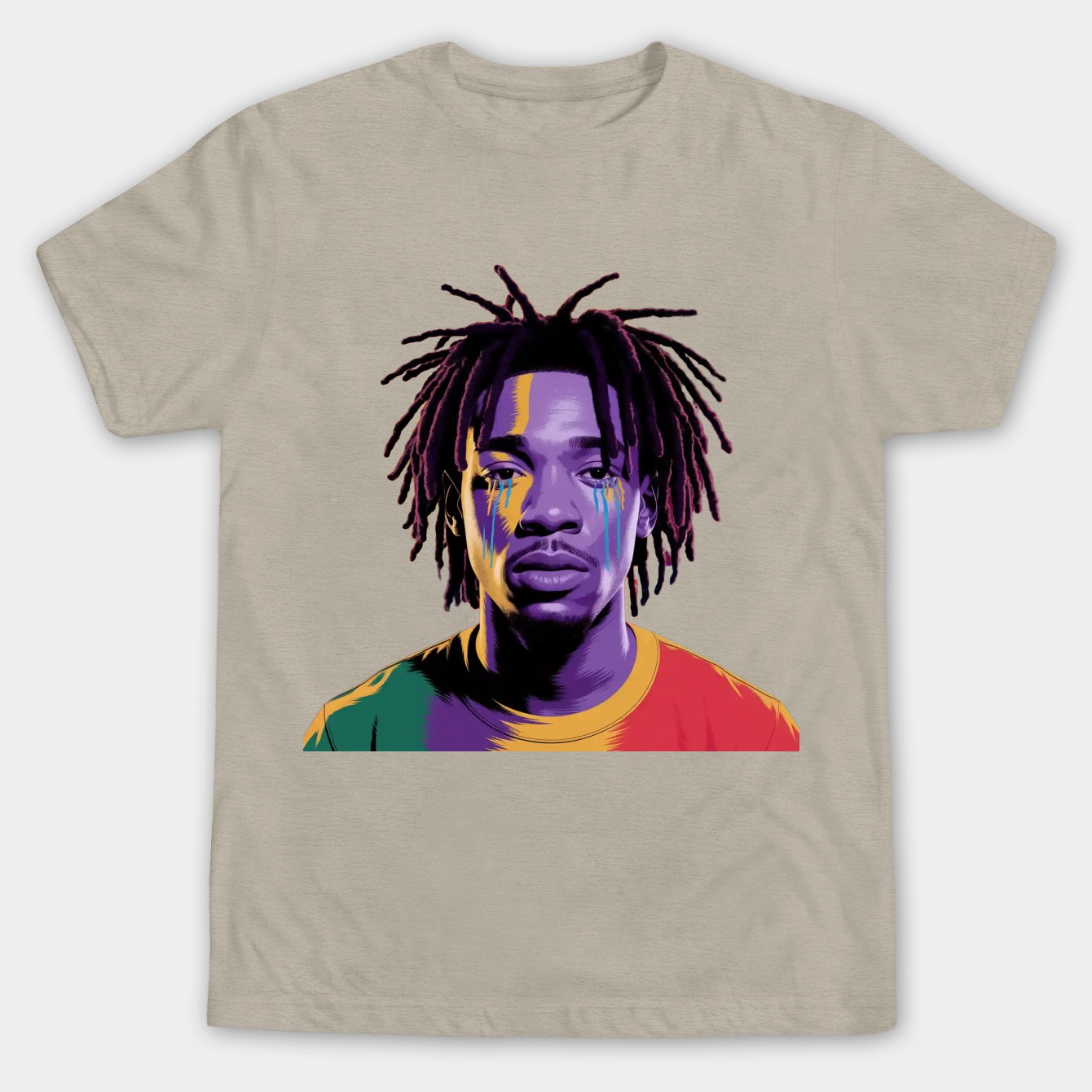 juice wrld style pop art