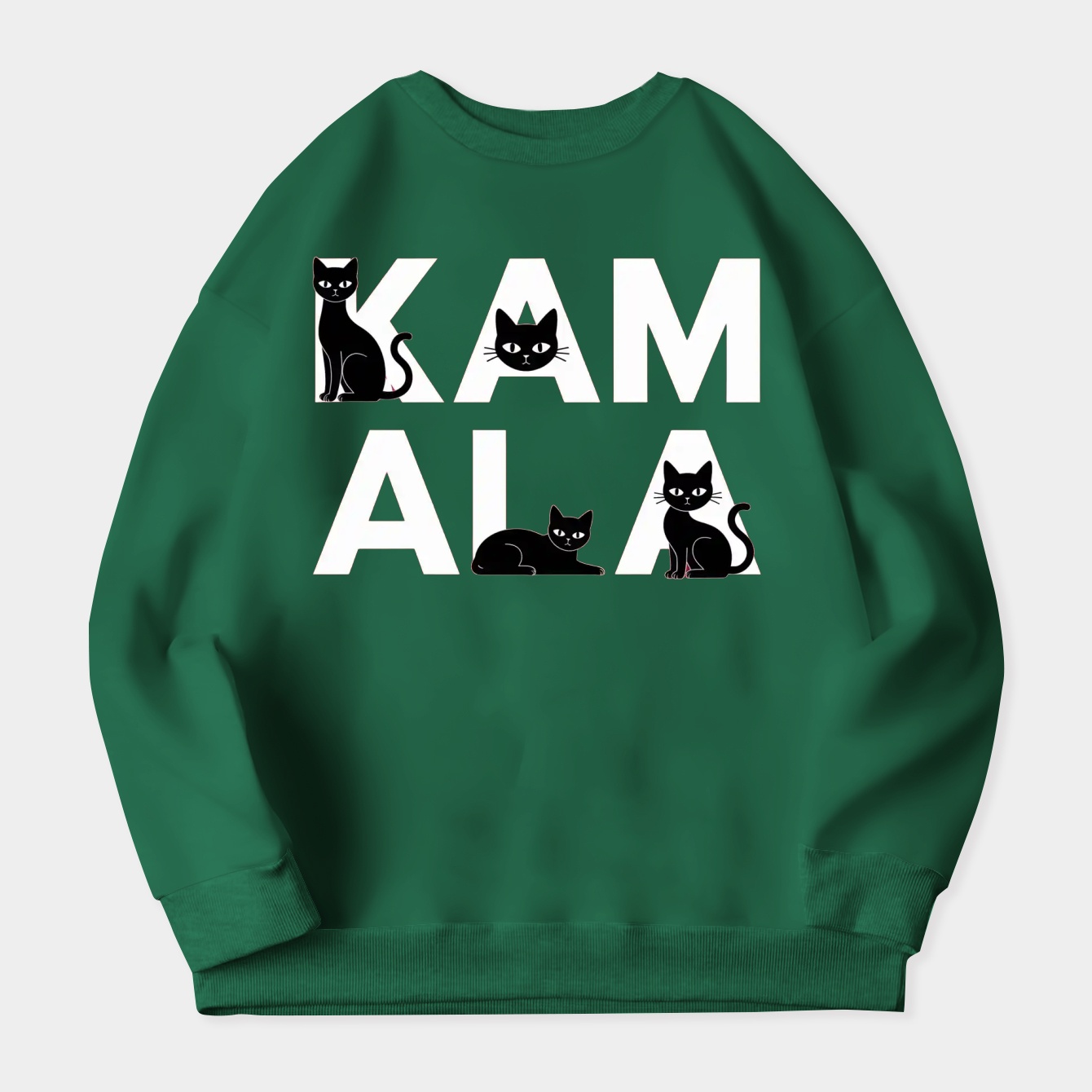 Cat Ladies For Kamala Cat Lady Women's Plus Size Sweatshirt