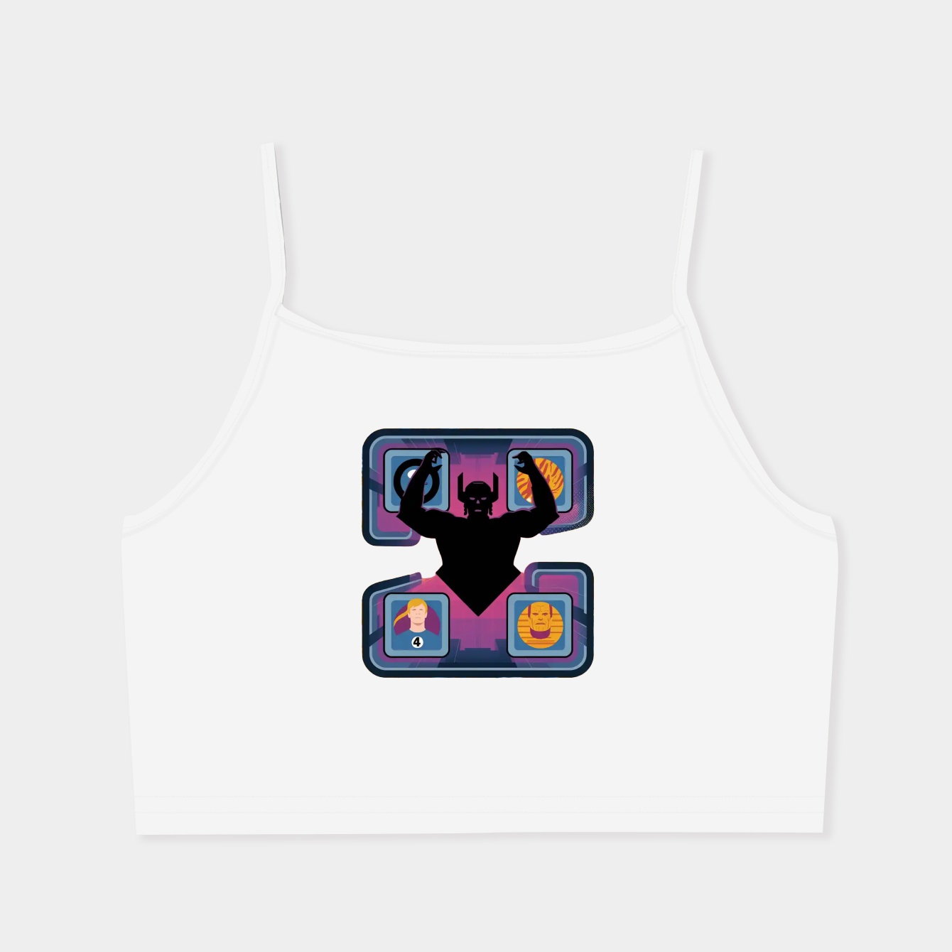 The Fantastic Four: First Steps Fantastic Four Versus Galactus Women's  Spaghetti Strap Tank Top
