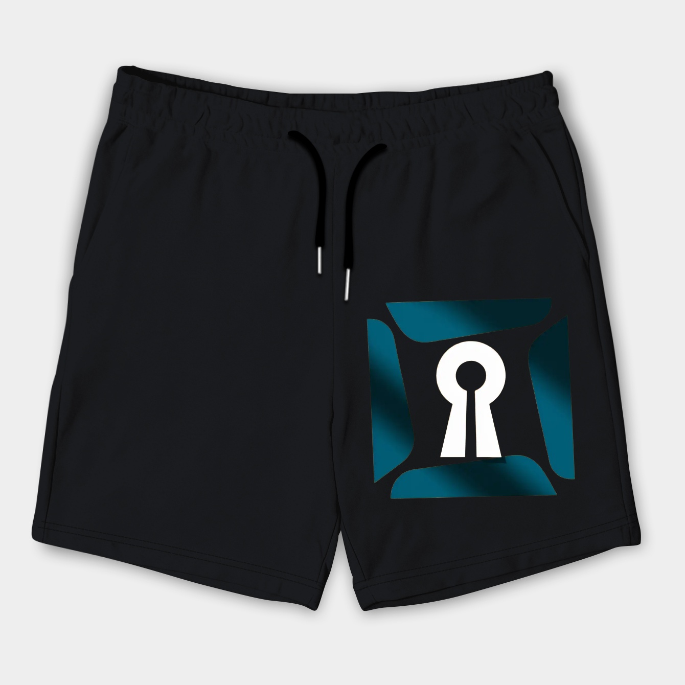 DOOR LOCK BLUE Men's Shorts