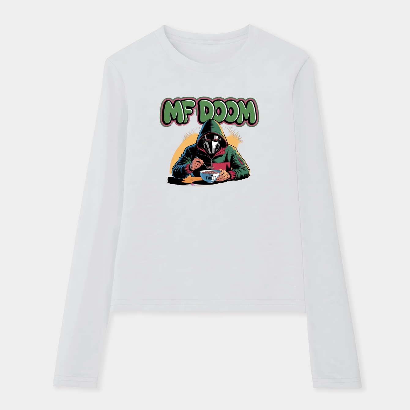 ALL CAPS-MF COMIC Women's Soft Long Sleeve T-Shirt