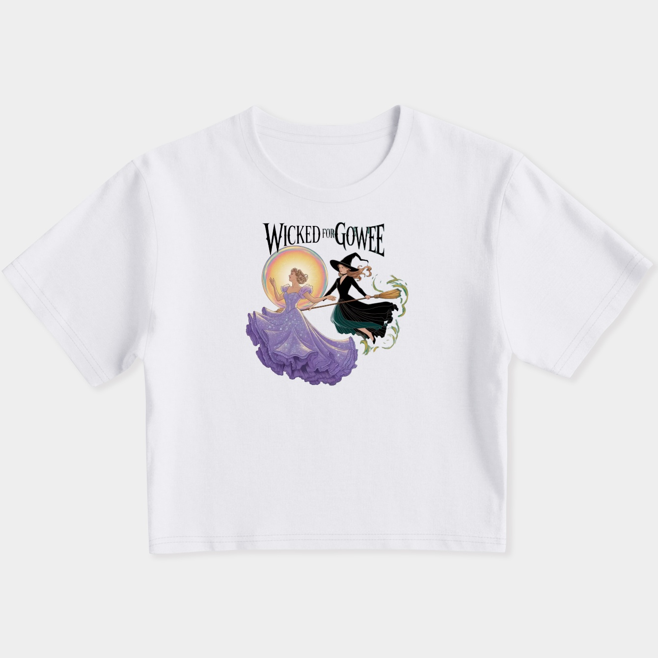 Wicked For Good Women's Slim Fit Baby Tee