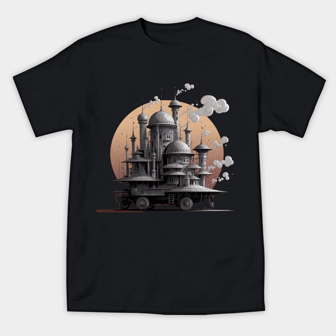 Moving Castle Women's Athletic Performance T-Shirt