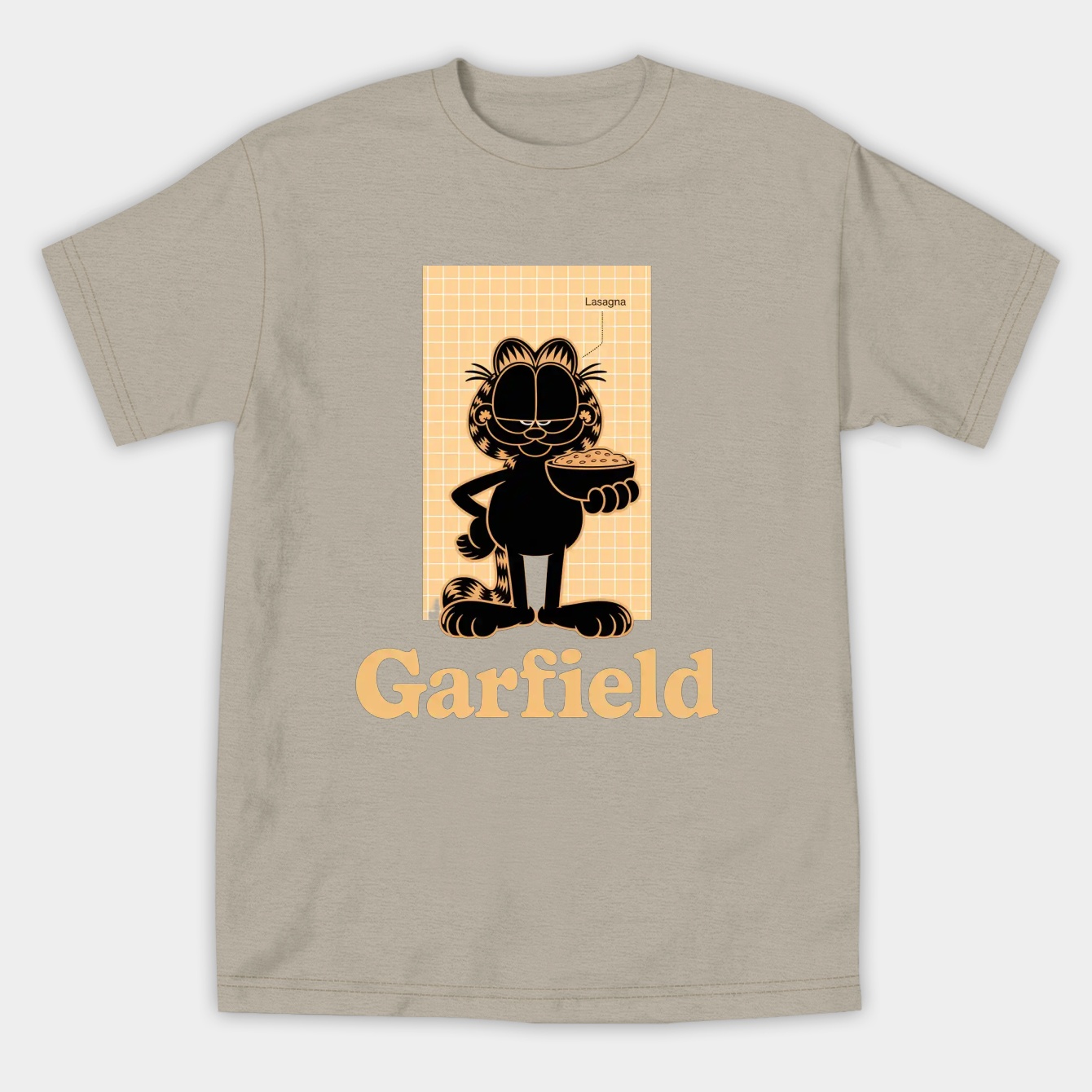 Garfield Cat Schematic Women's Athletic Performance T-Shirt