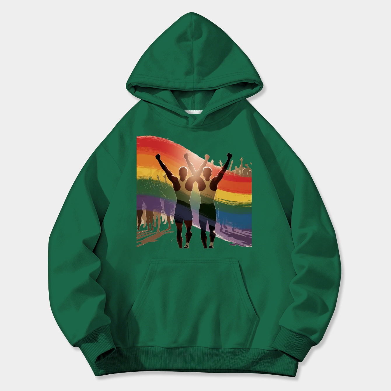 Hulk Hogan Ultimate Warrior Pride Women's Plus Size Hoodie