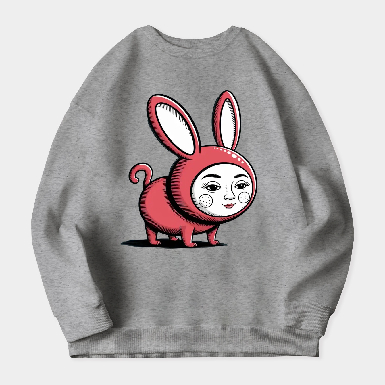 Mouse Sushi Women's Crewneck Sweatshirt