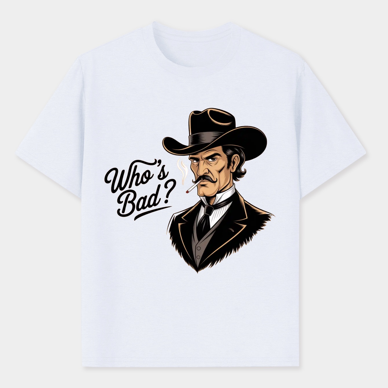 Lee Van Cleef, Who's Bad? Men's Performance Athletic T-Shirt