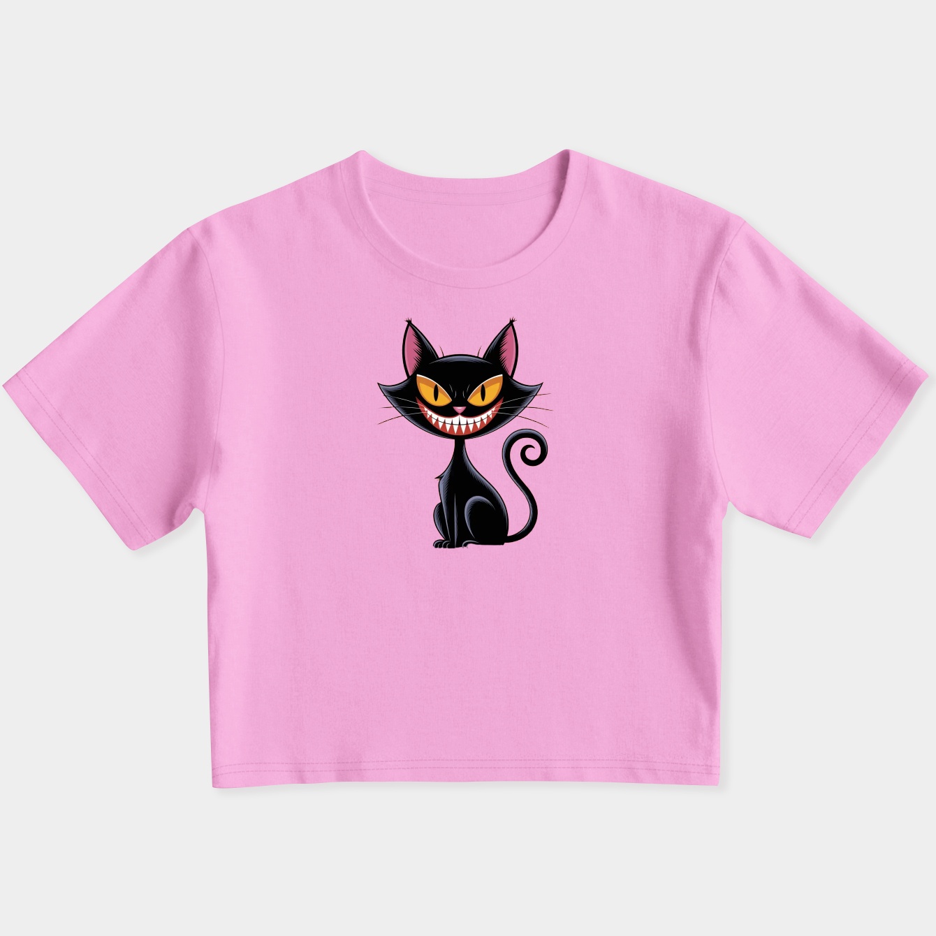 🎃 Hallowe'en Cat 🎃 Women's Slim Fit Baby Tee