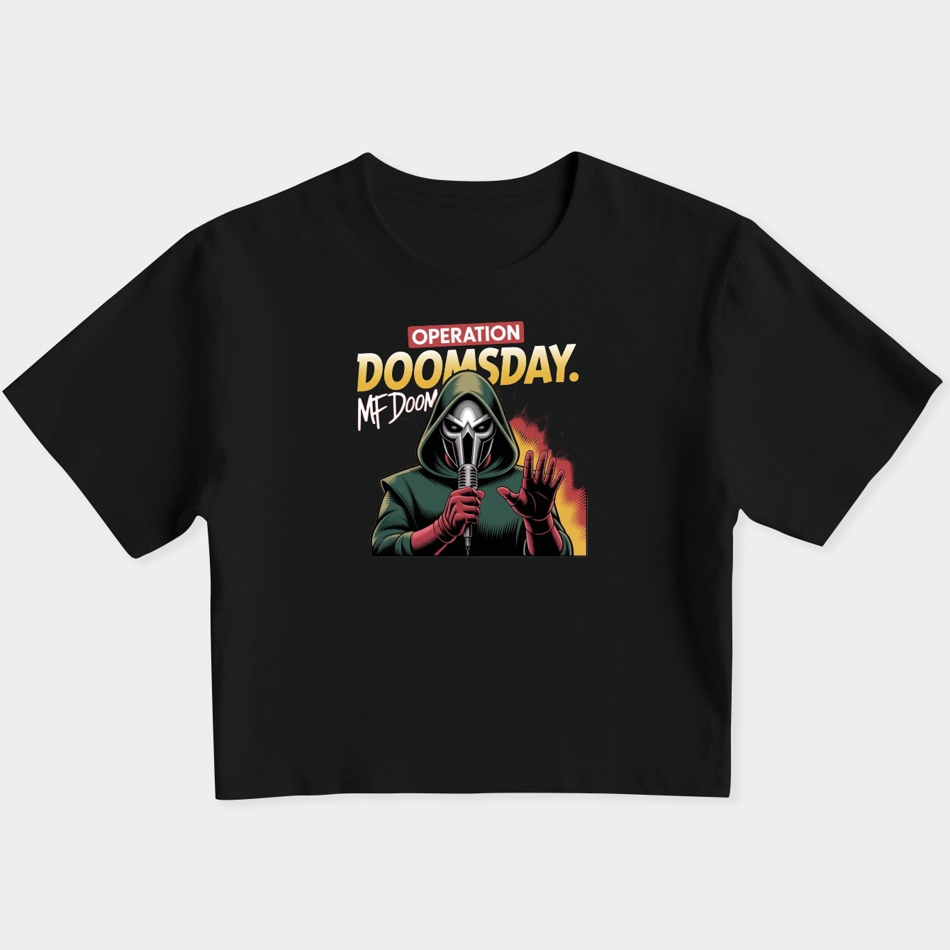 Mf Doom Days Women's Slim Fit Baby Tee