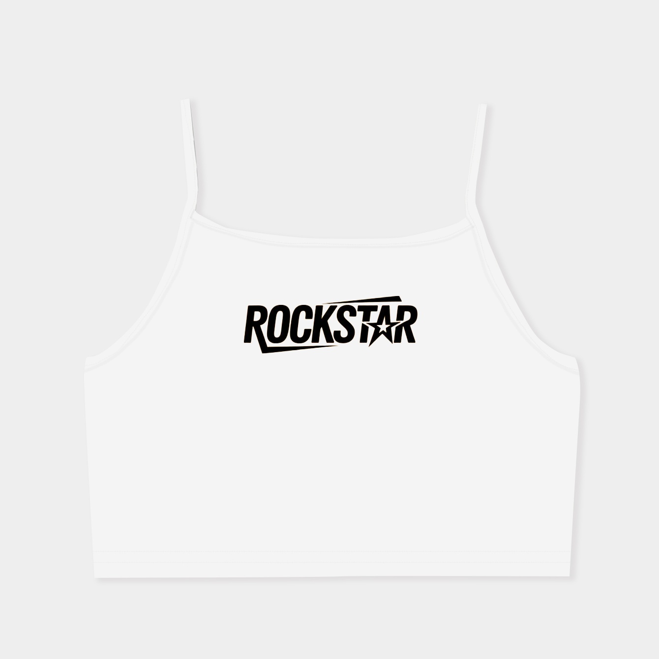 Rock star Women's  Spaghetti Strap Tank Top