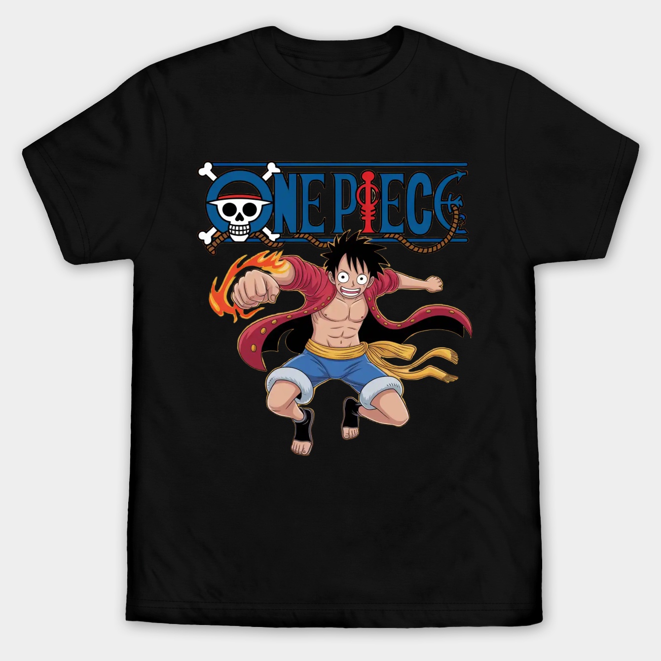 one piece adventure hero Men's Big & Tall T-shirt