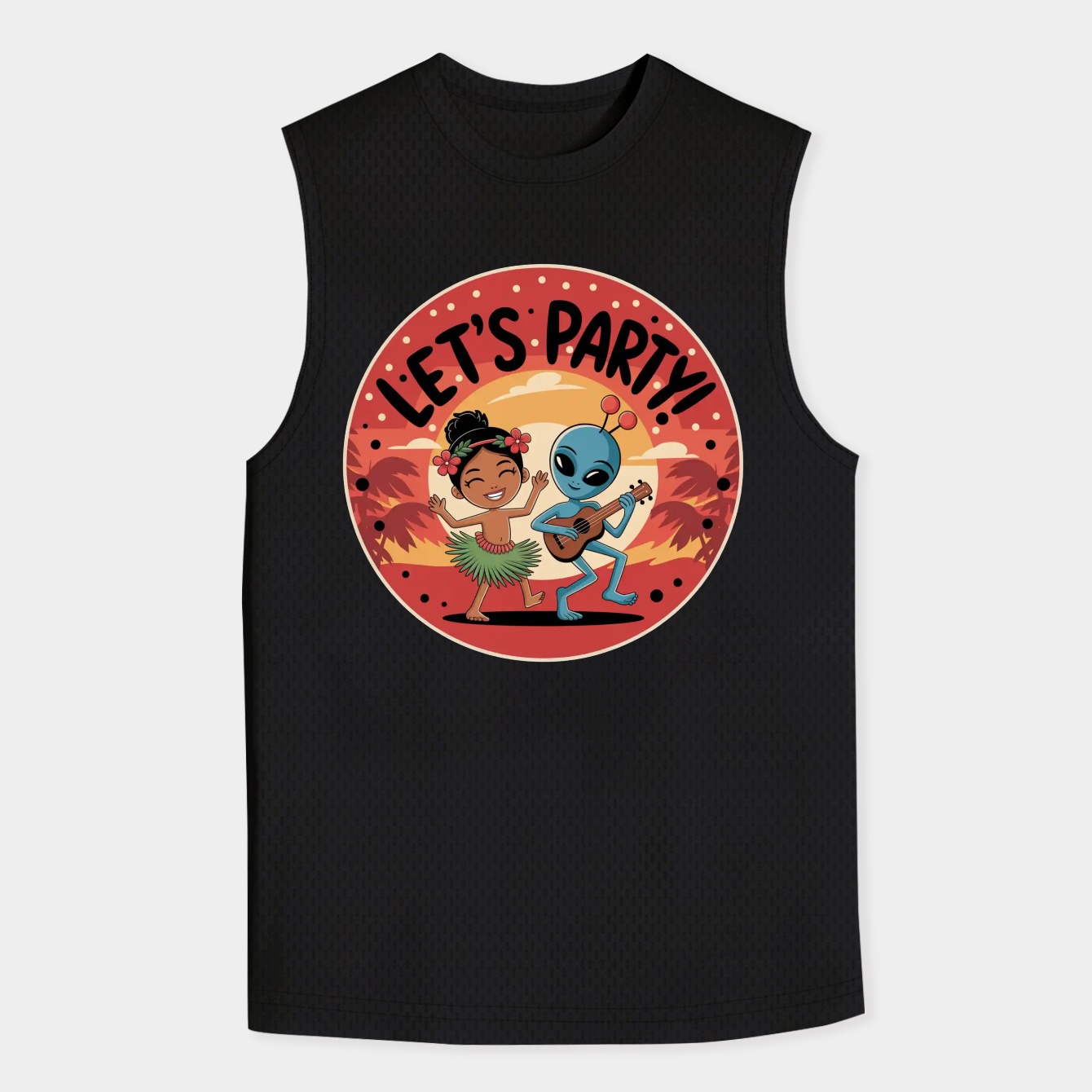 Let's Party! Men's Big & Tall Tank Top