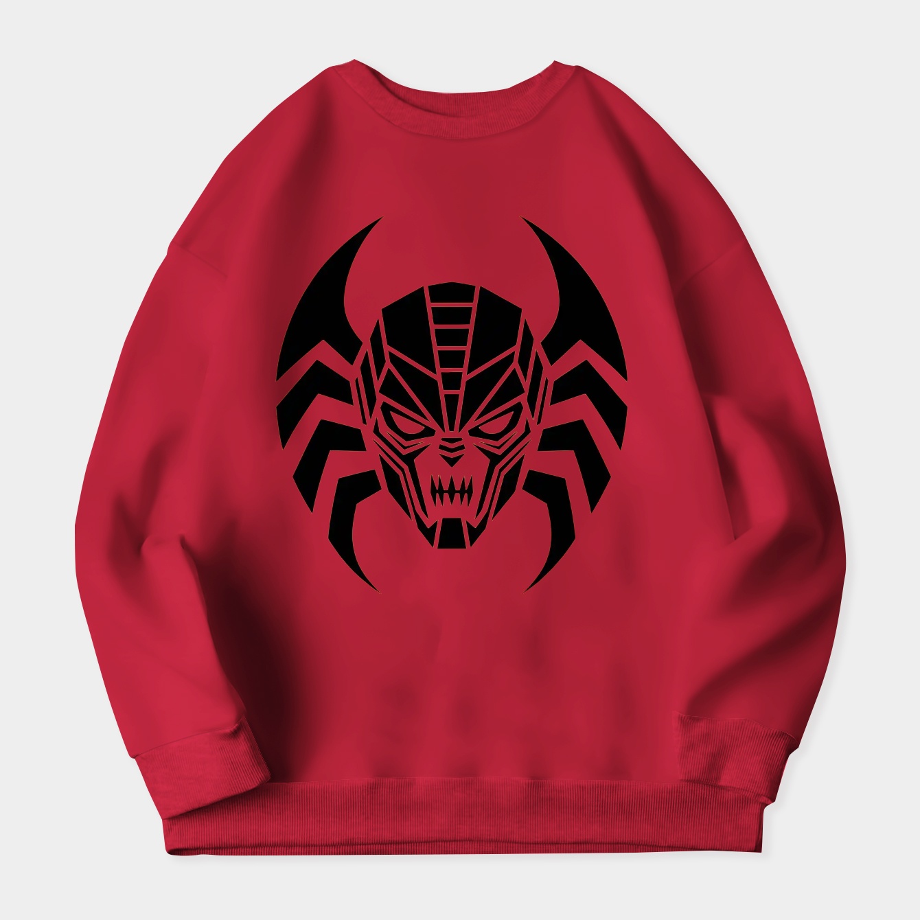 Evil Predacon Pocket Design Women's Crewneck Sweatshirt