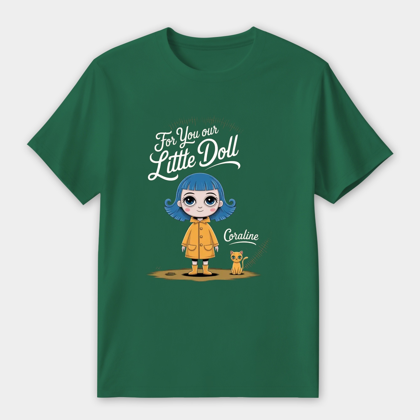 Coraline For You Our Little Doll Extra Soft Women's Premium Soft T-Shirt