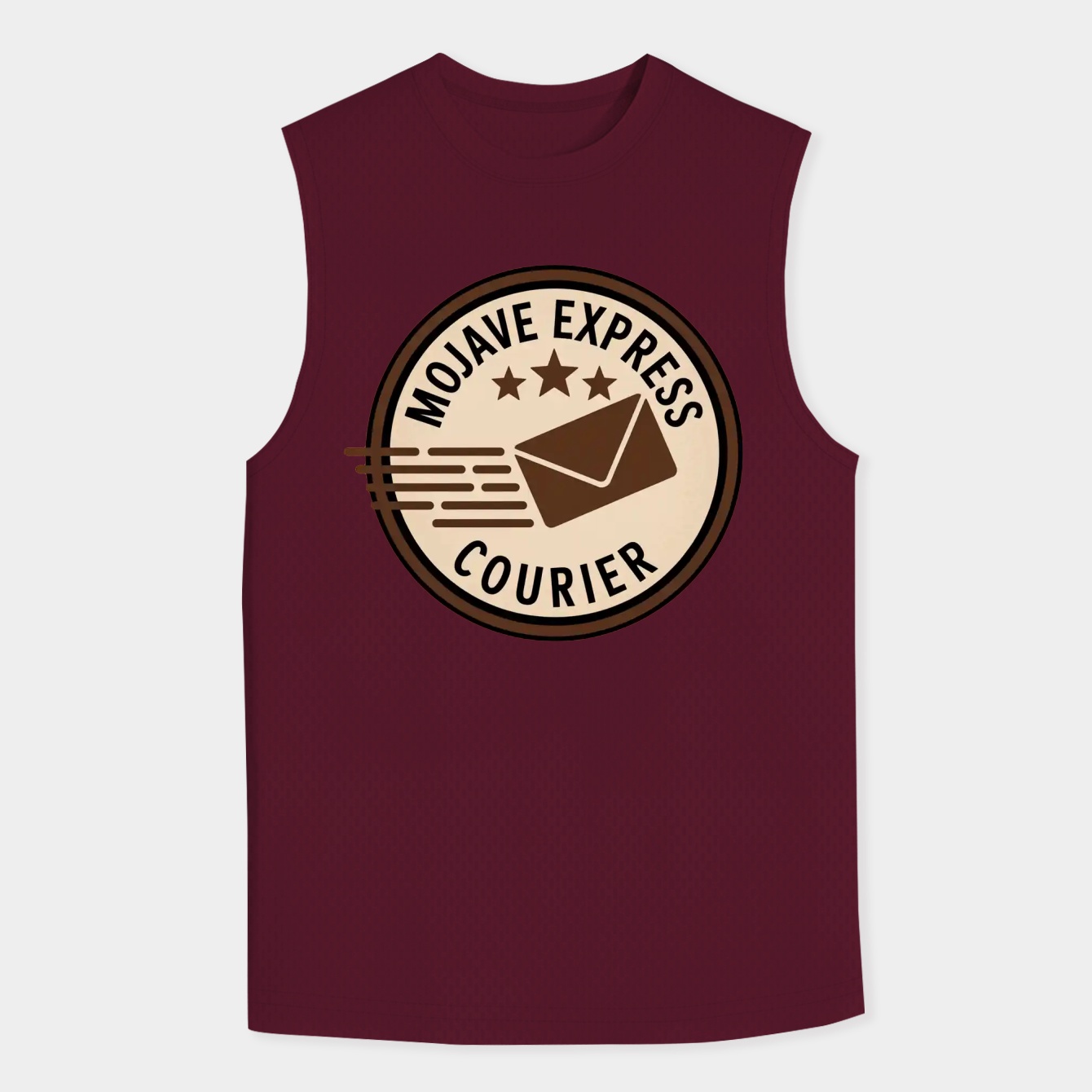 MEC Patch Brown Men's Tank Top