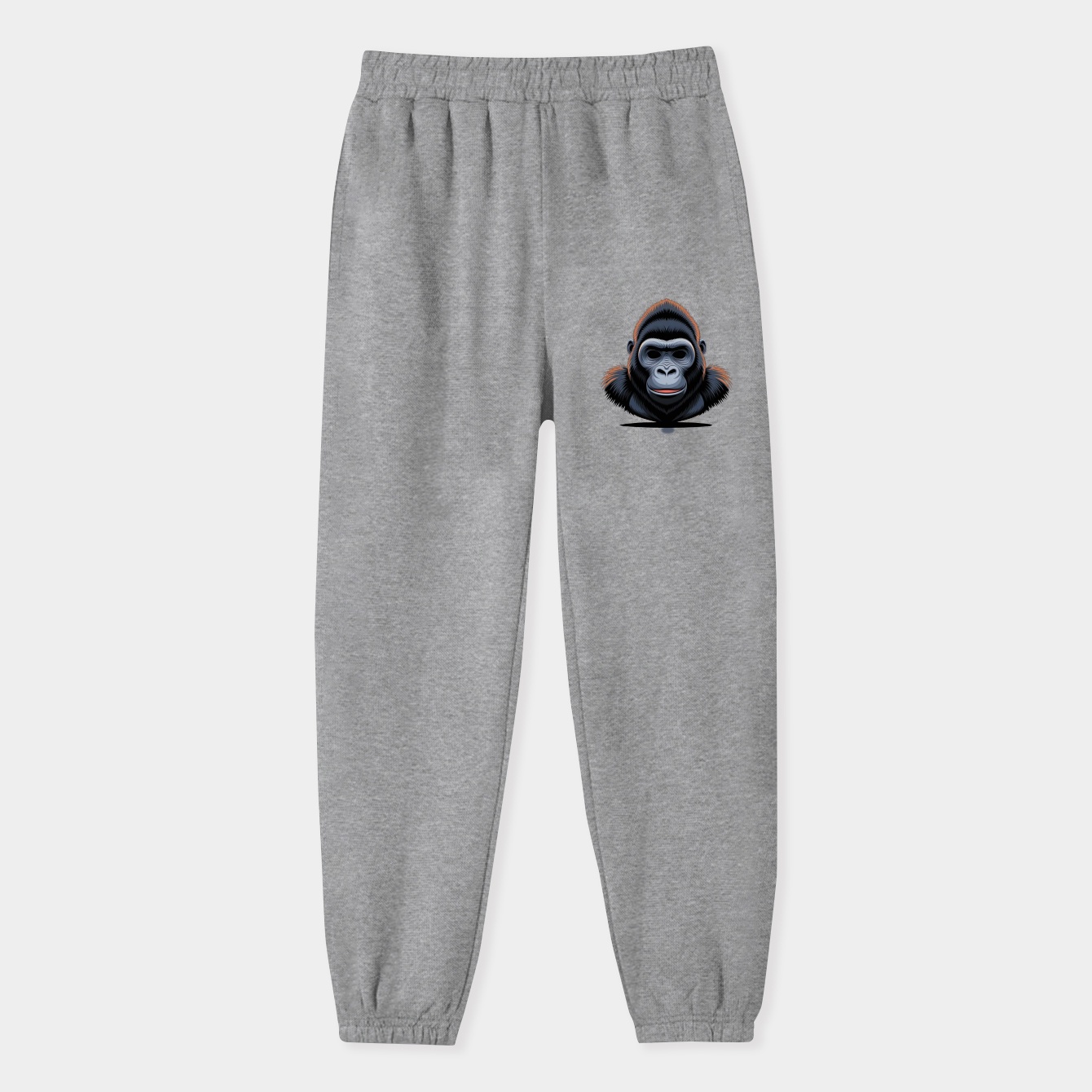 Gorilla Mask Pattern Yellow Pack Women's Sweatpants