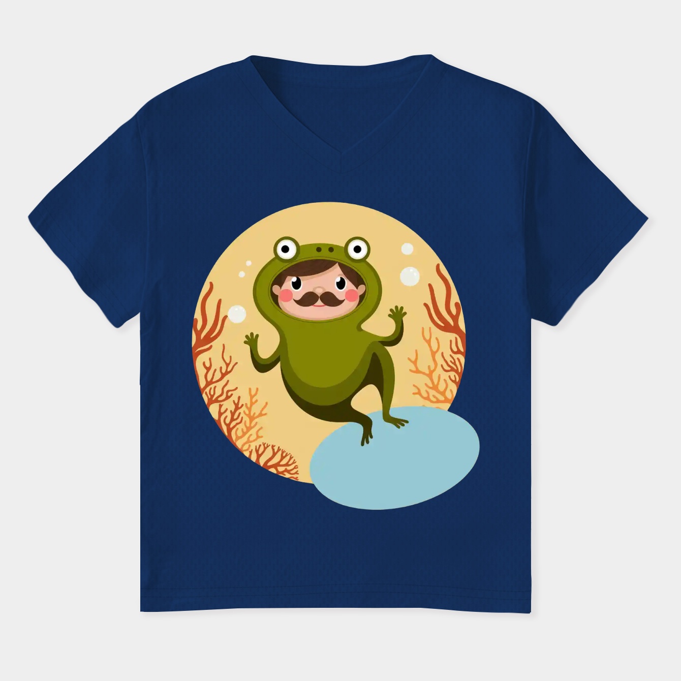 Mario Frog Mario Extra Soft Women's Plus Size V-Neck T-Shirt