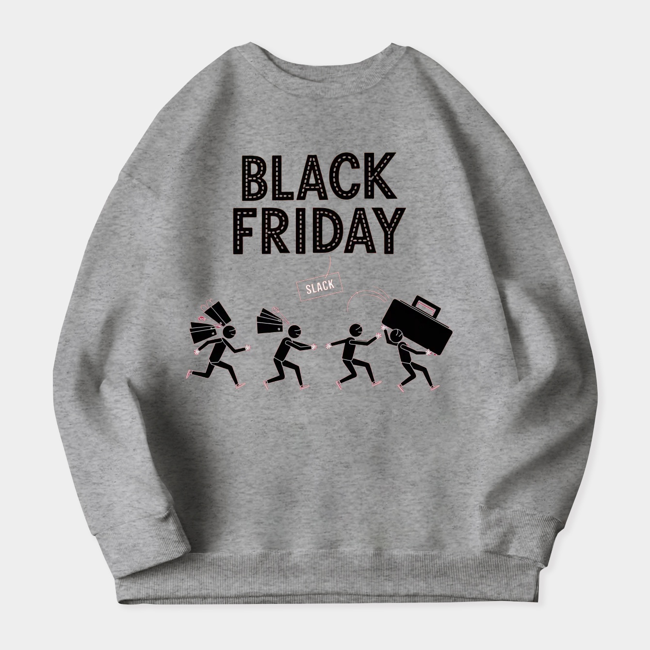 Black Friday Women's Plus Size Sweatshirt