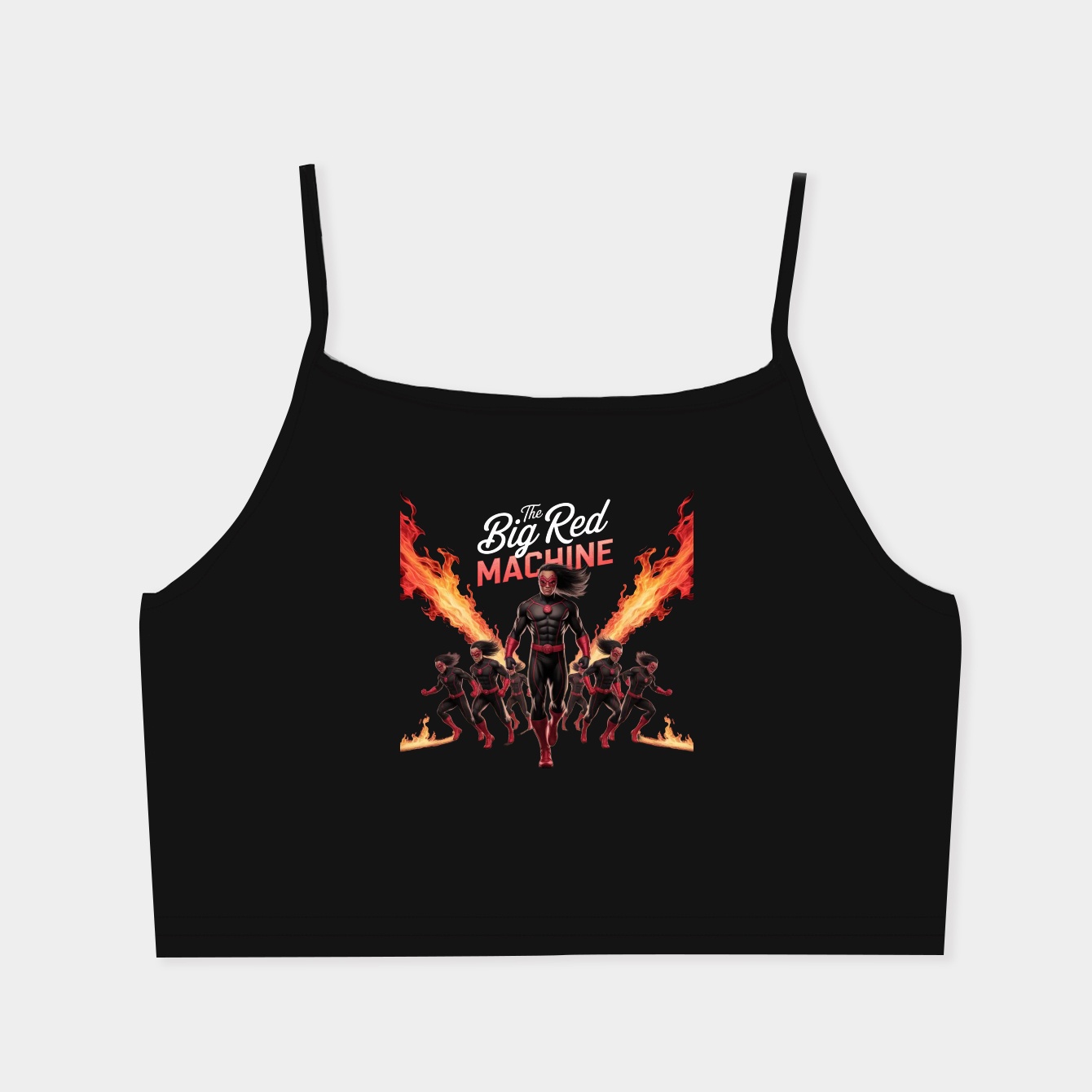 Kane The Big Red Machine Women's  Spaghetti Strap Tank Top