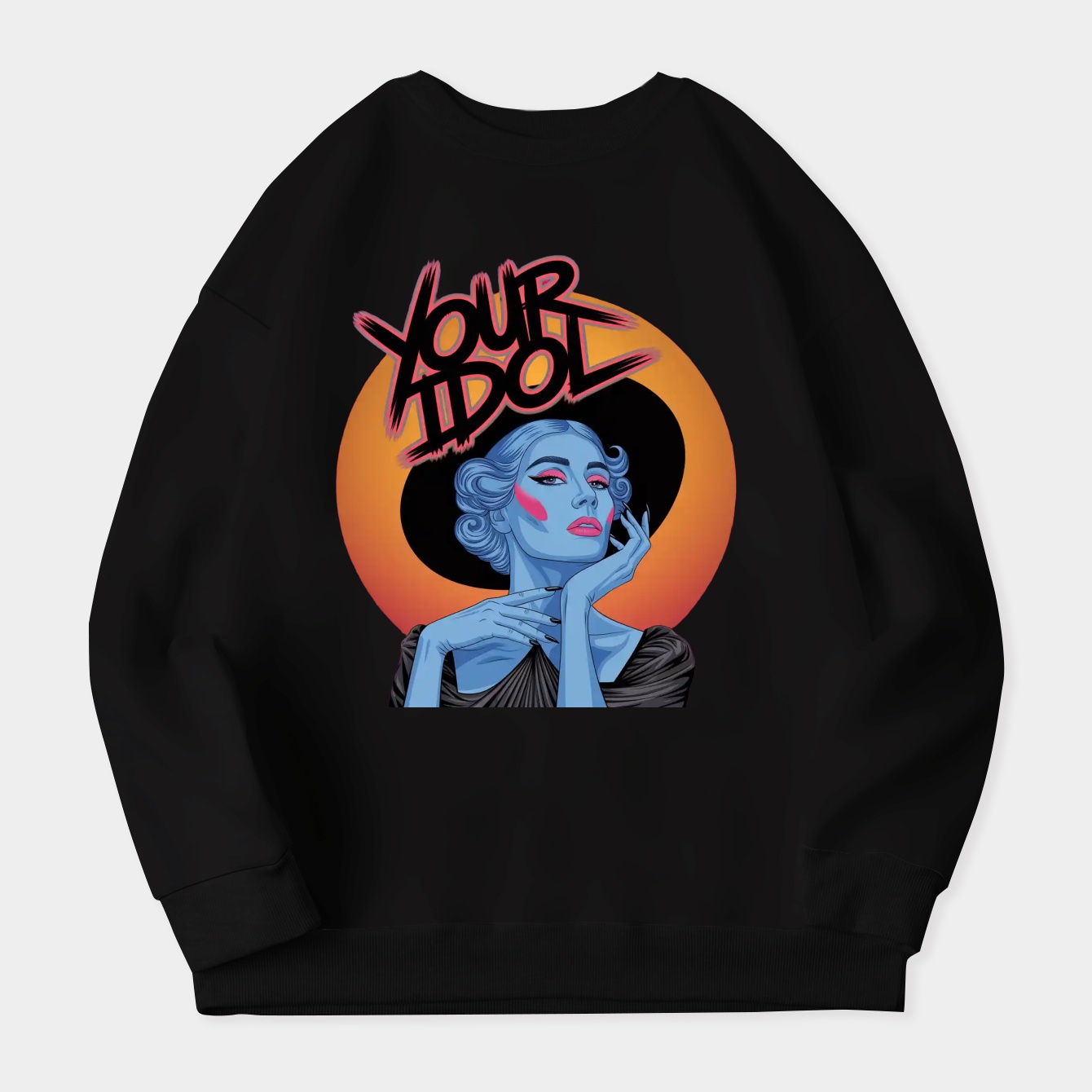 Your Idol ! Women's Plus Size Sweatshirt