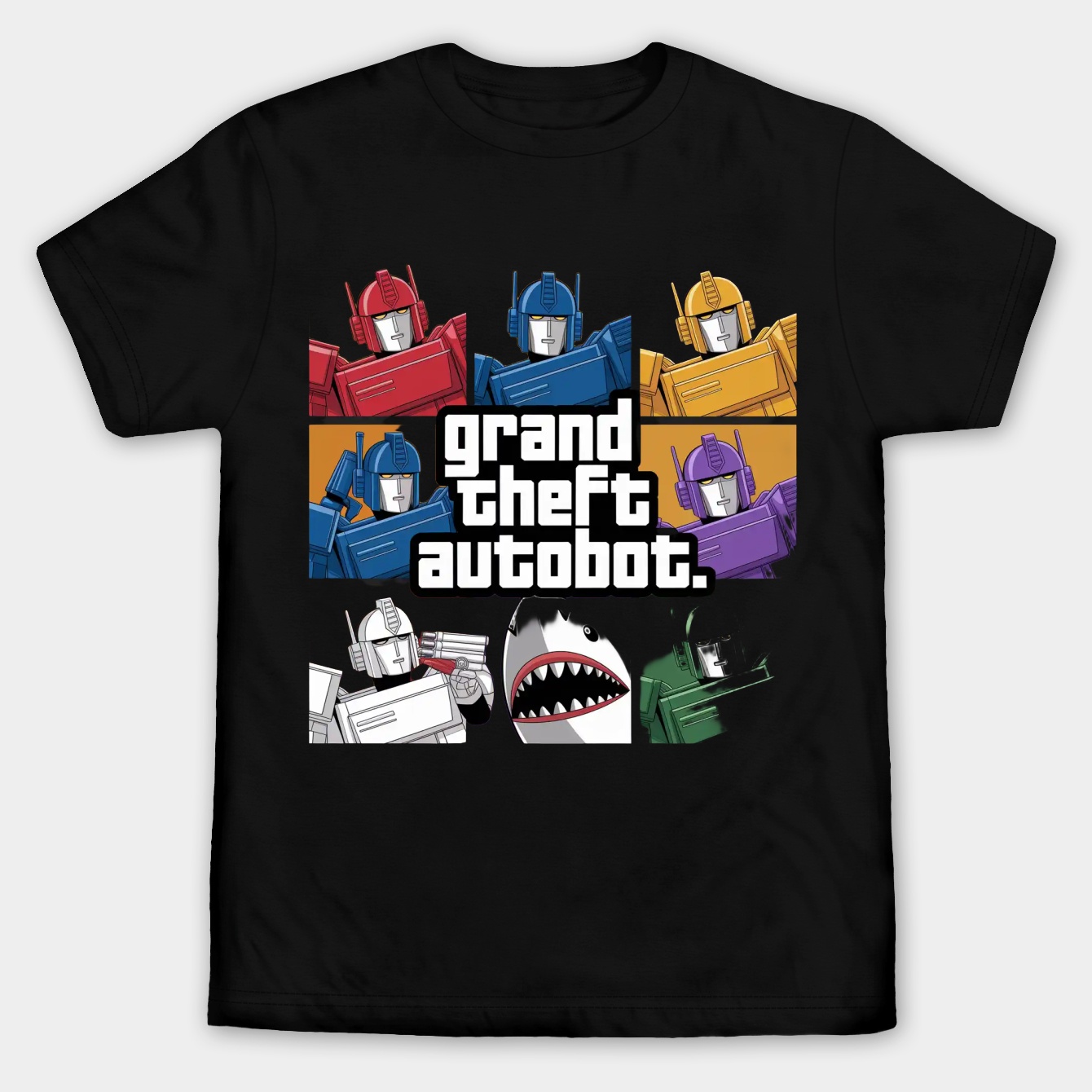 Autobot Action Men's Big & Tall T-shirt