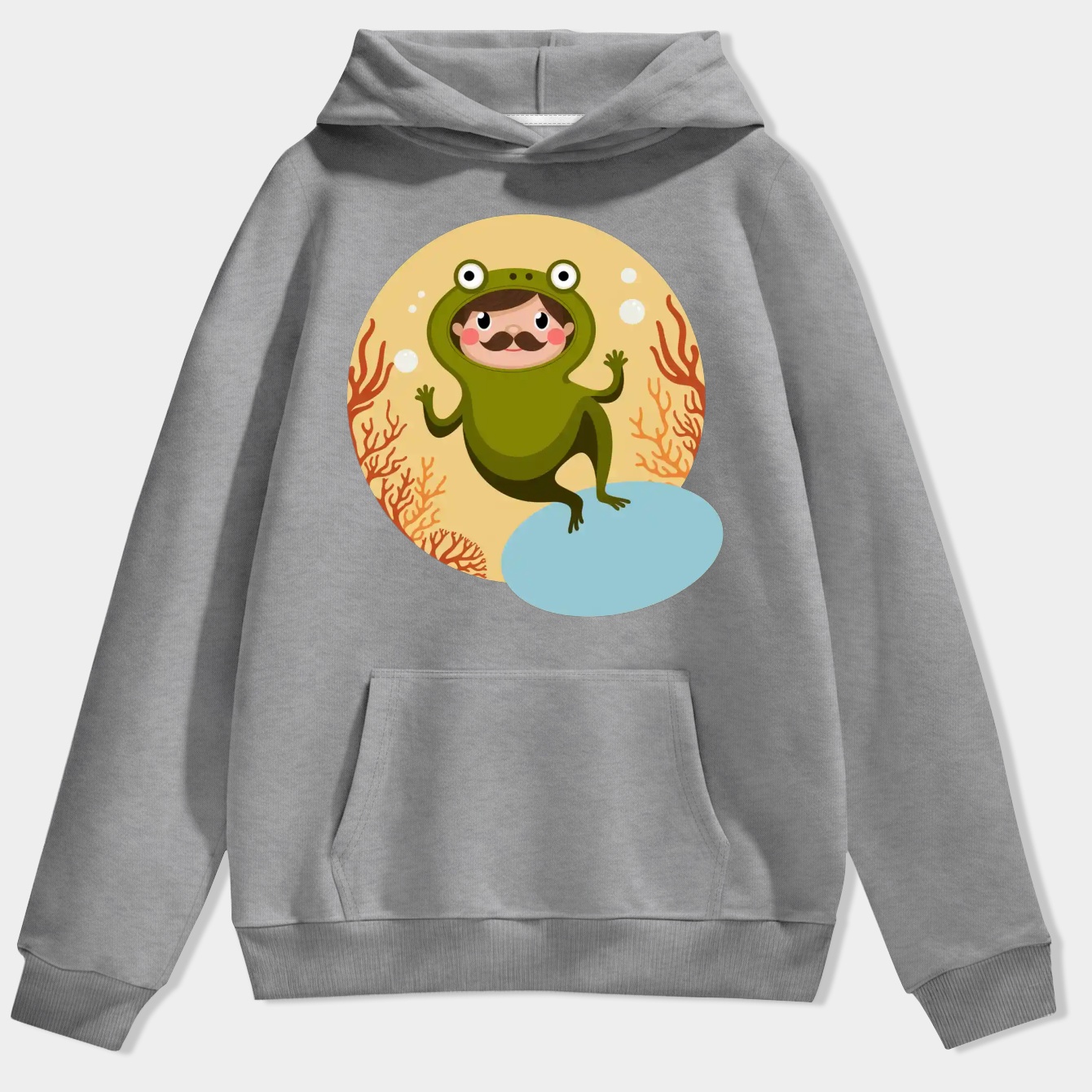 Mario Frog Mario Extra Soft Men's Hoodie