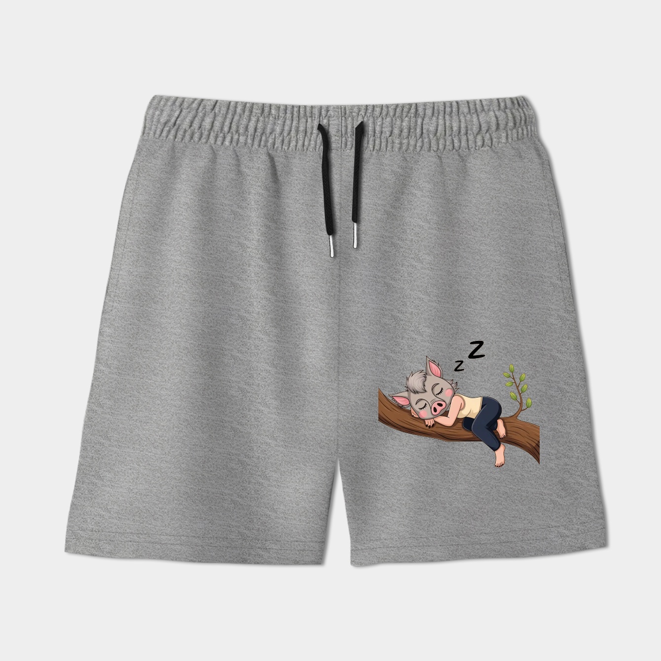 Sleeping Boar Mask Hero Men's Shorts