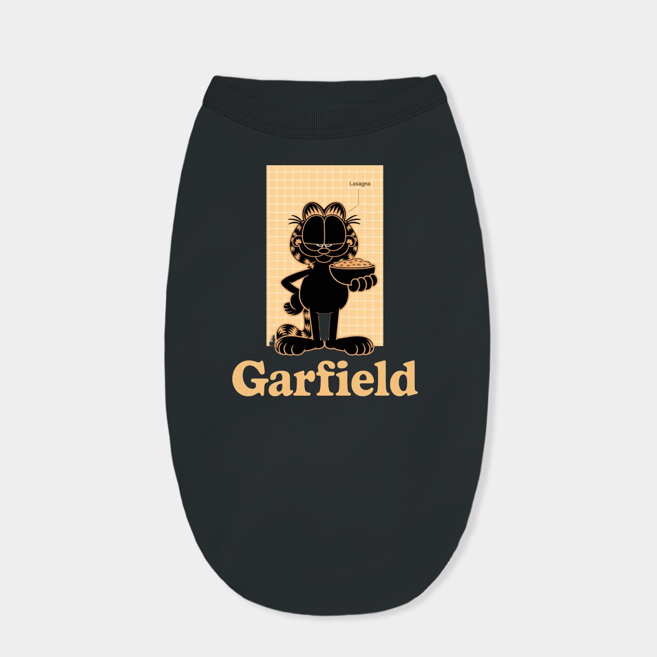 Garfield Cat Schematic Dog Shirt