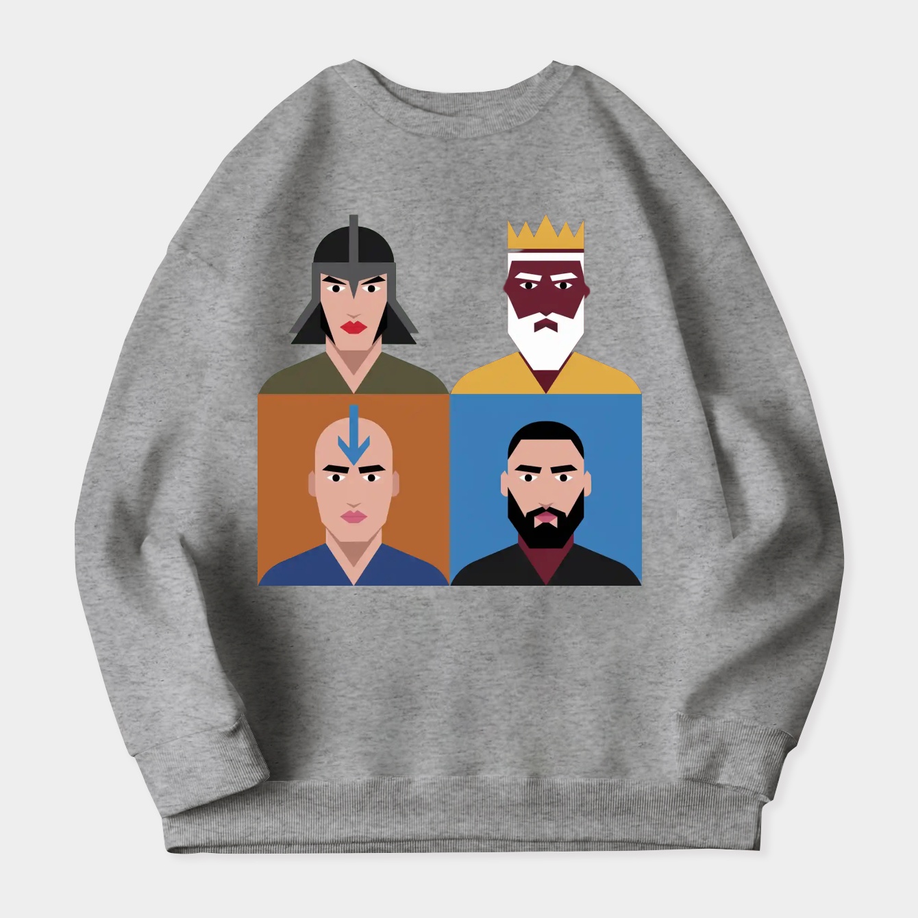 The Avatar Cycle Women's Crewneck Sweatshirt