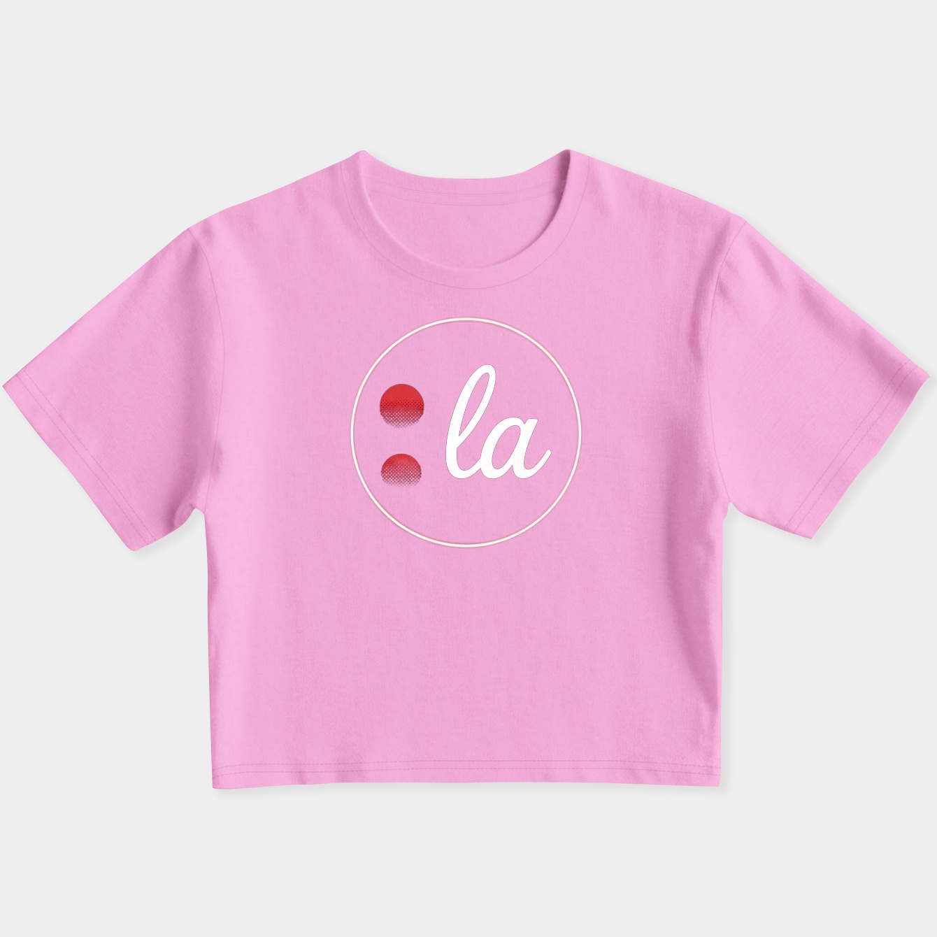 Kamala Comma La ,la Women's Slim Fit Baby Tee