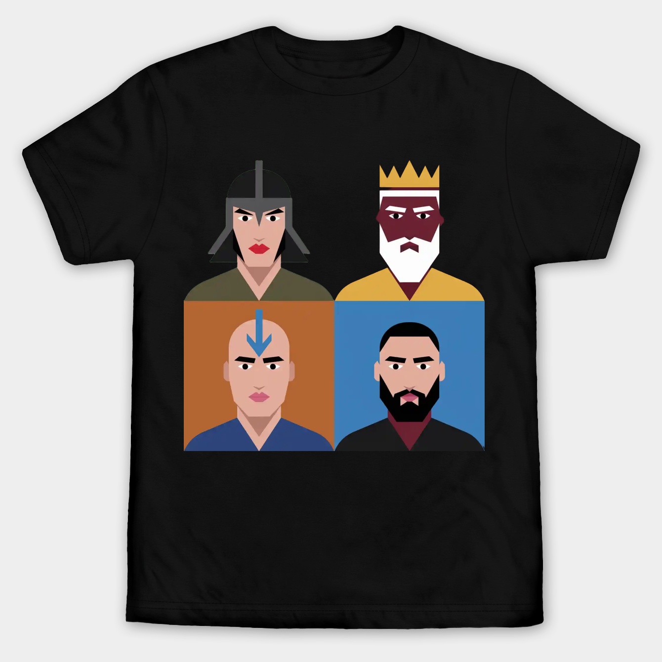 The Avatar Cycle Men's Big & Tall T-shirt