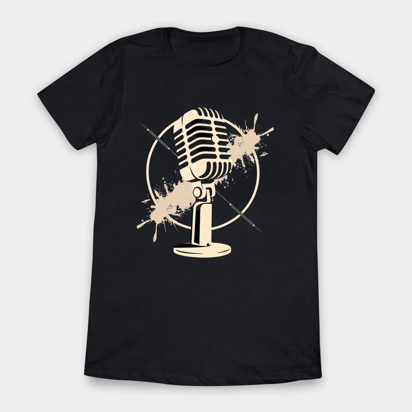 Original HWR Houston Wrestling Radio Logo Women's T-Shirt