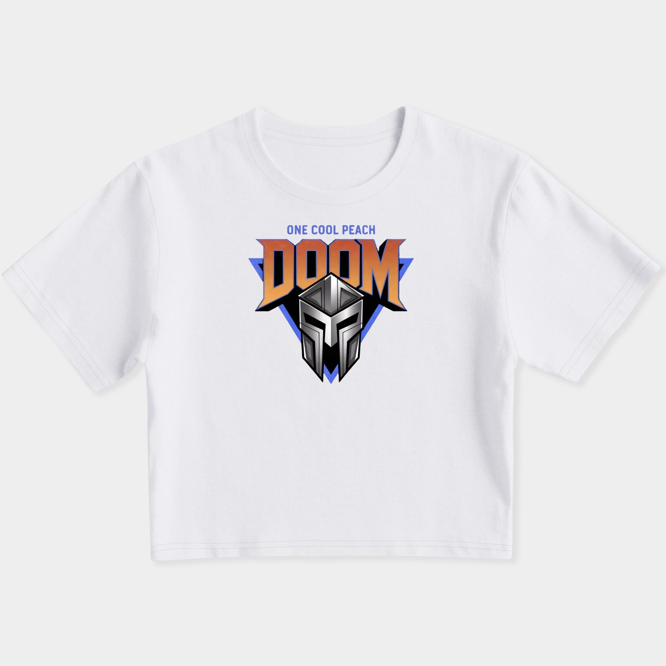 MF Doom Vintage Women's Slim Fit Baby Tee
