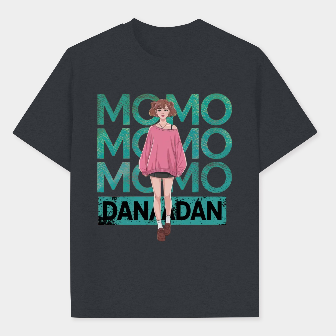 Momo Dandadan Men's Performance Athletic T-Shirt