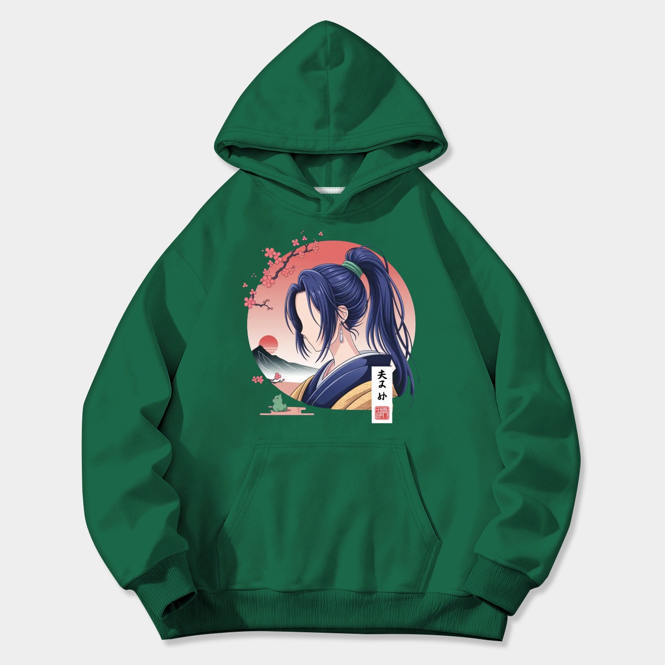 Ukiyo E Earthbender Women's Plus Size Hoodie