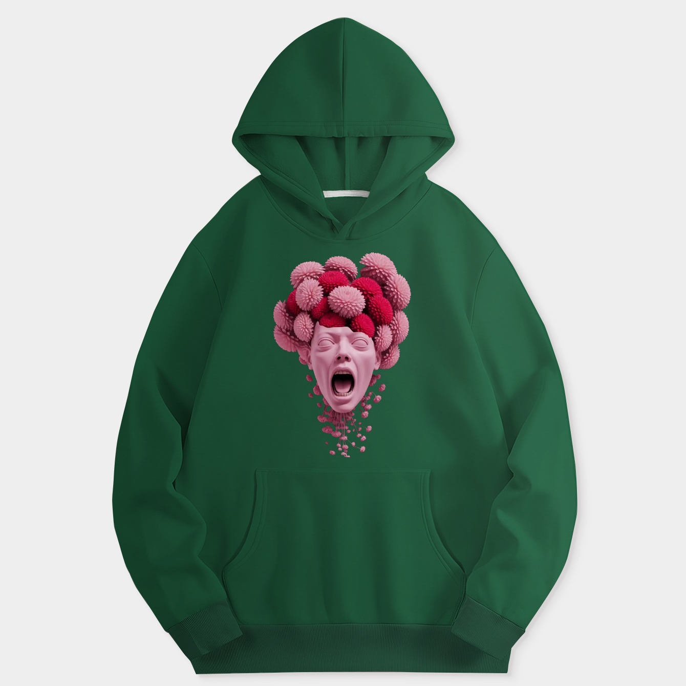 Scream with Blossoms Women's Hoodie