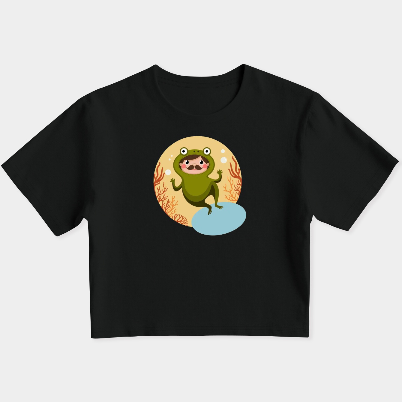 Mario Frog Mario Extra Soft Women's Slim Fit Baby Tee