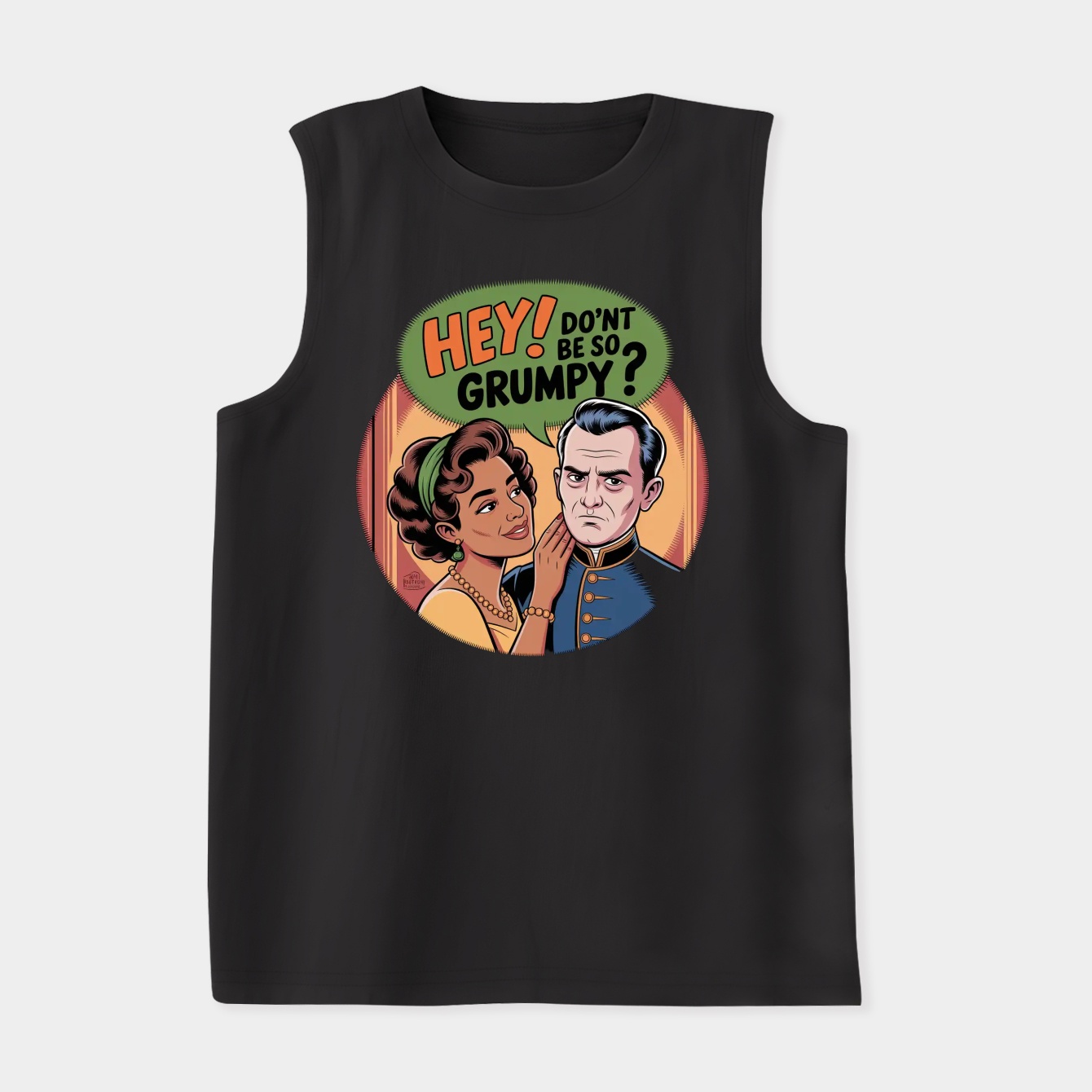 Hey! Don't be so grumpy Women's Soft Tank Top