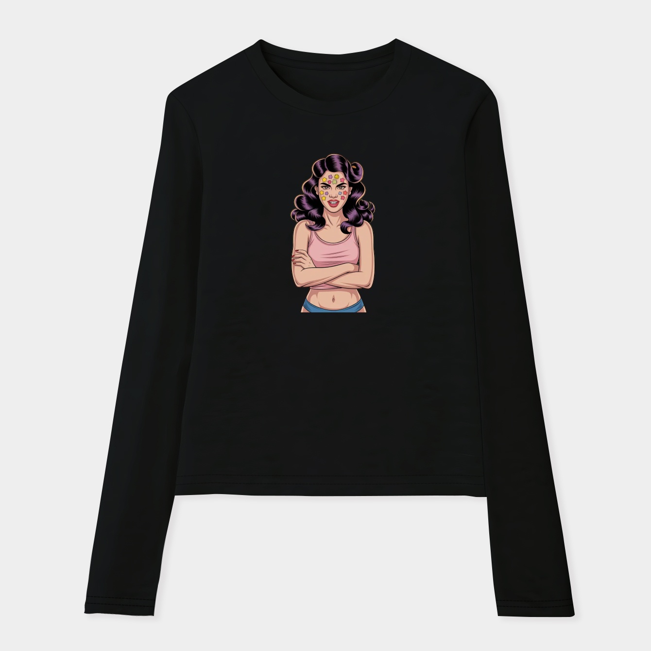 SOUR Olivia Women's Soft Long Sleeve T-Shirt