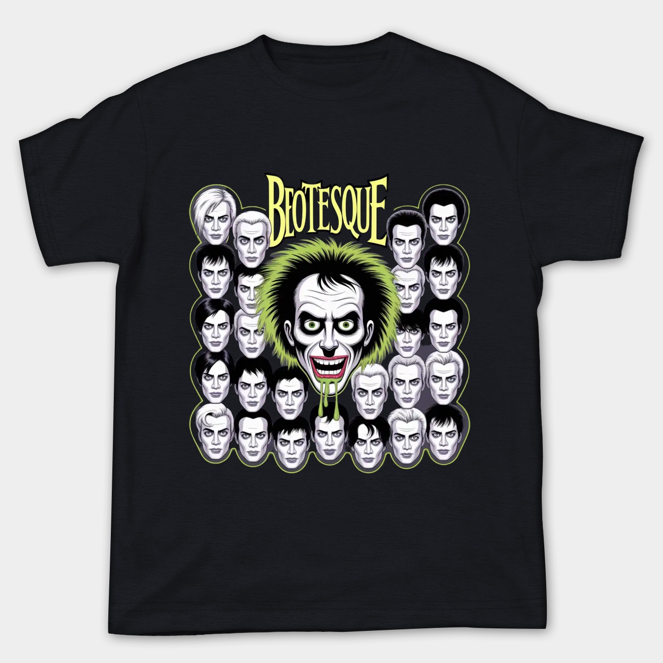 Beetlejuice character collage