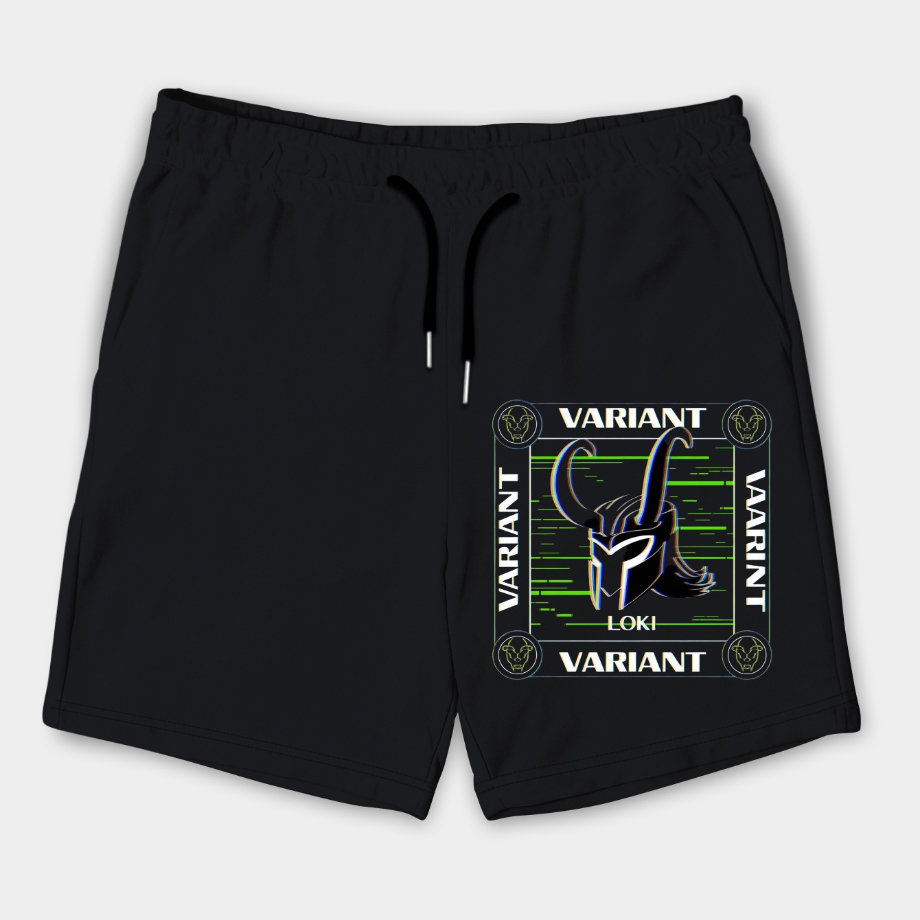 Loki Variant Glitch Men's Shorts