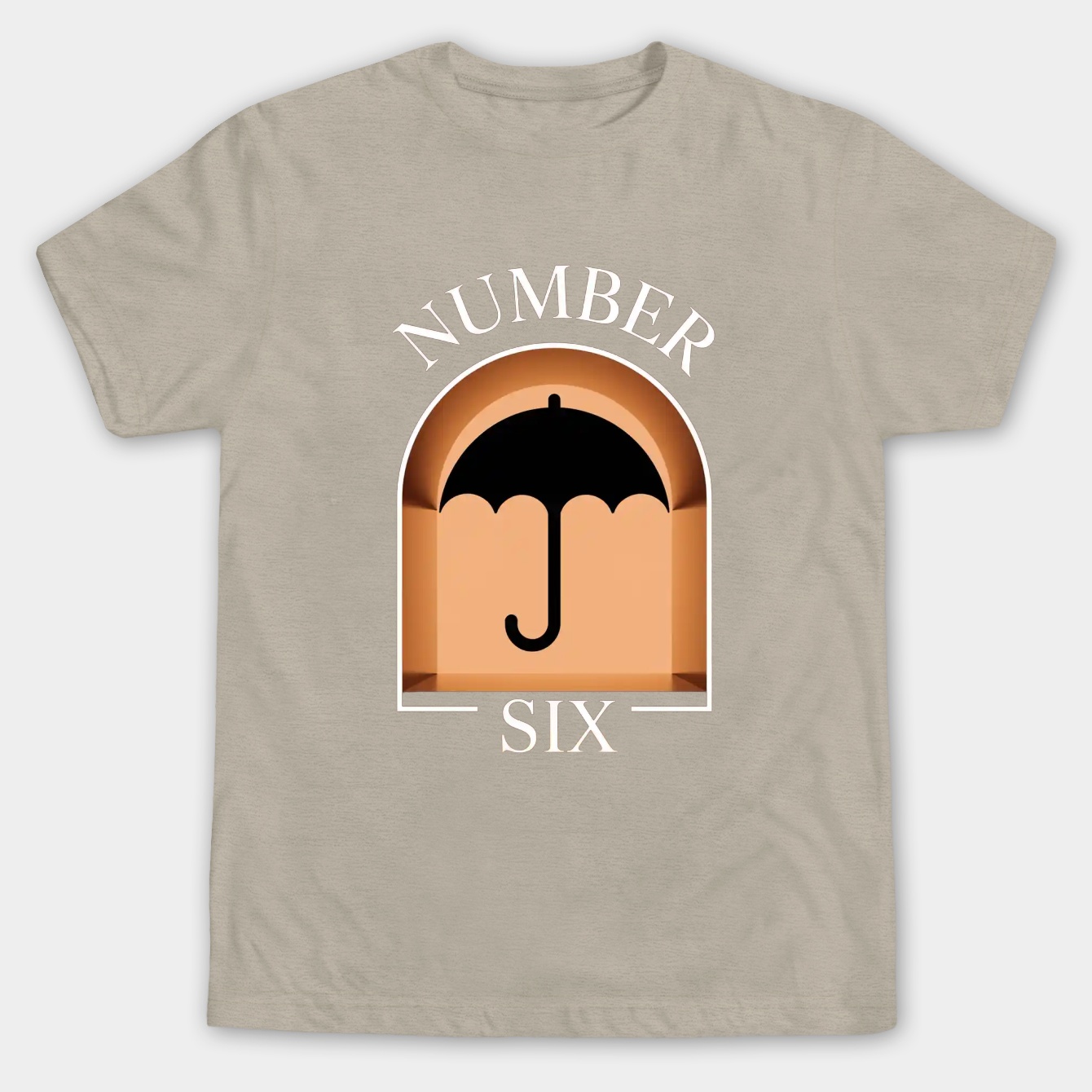 Umbrella Academy Number Six Men's Big & Tall T-shirt