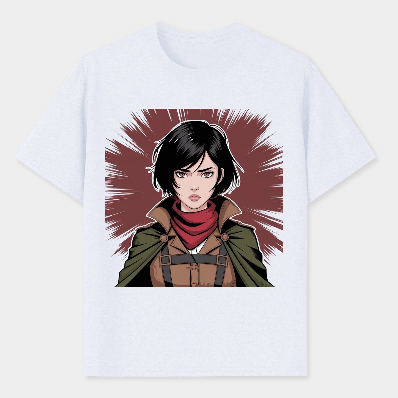 mikasa ackerman anime portrait