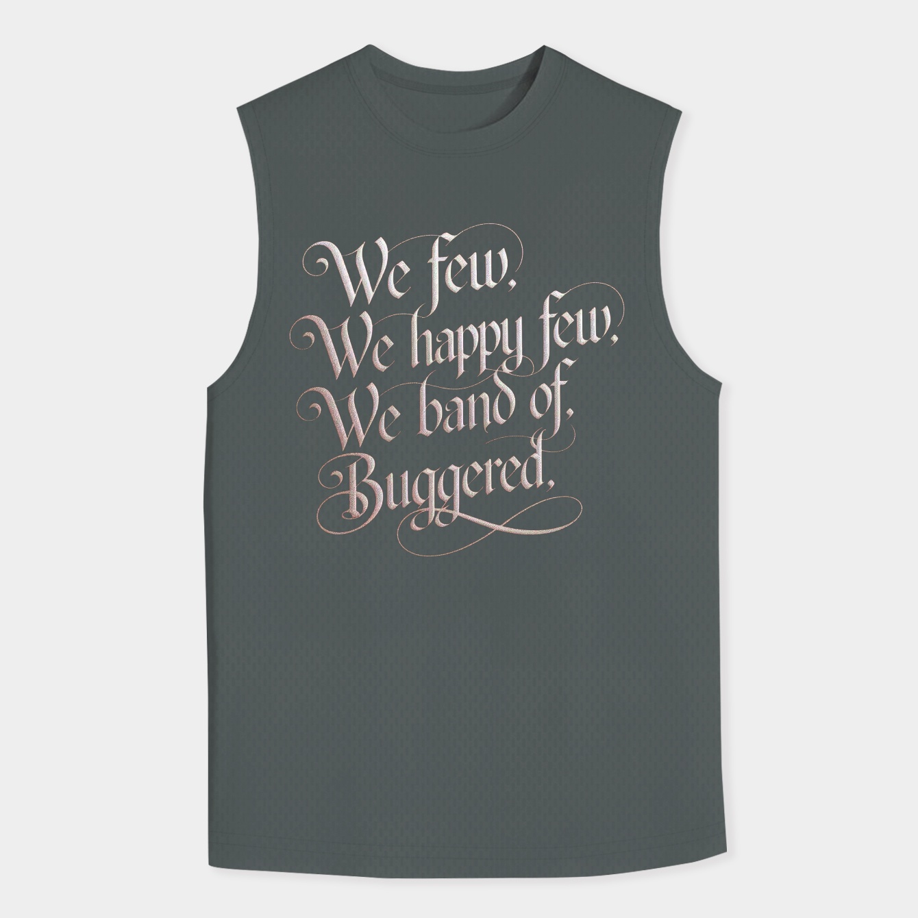 Not Exactly the St. Crispin's Day Speech