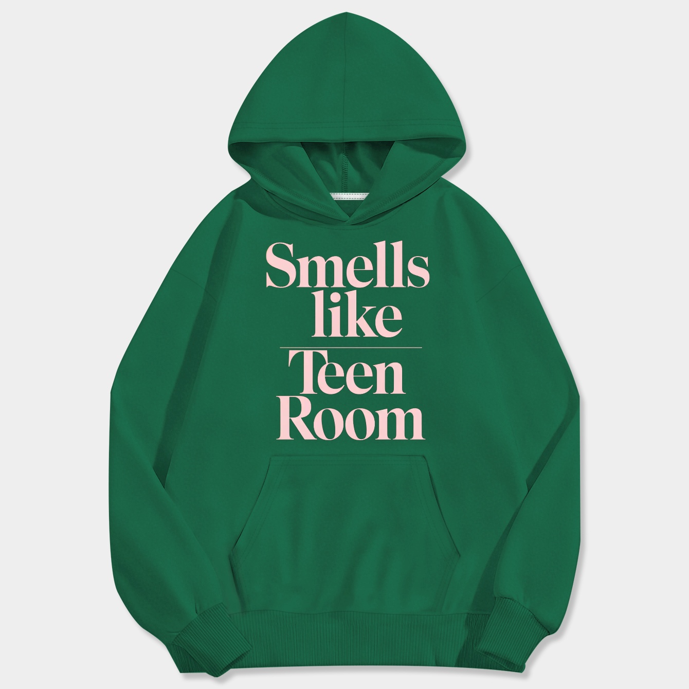 Smells like, pink Men's Big & Tall Hoodie